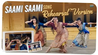 SAAMI SAAMI SONG REHEARSAL VERSION  Sekhar Master  Sekhar Studio [upl. by Ralfston560]