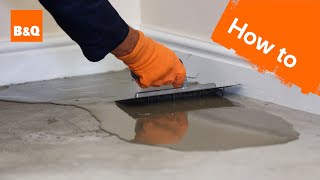 How to level a concrete floor part 1 preparation [upl. by Lehsreh]