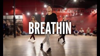 ARIANA GRANDE  Breathin  Kyle Hanagami Choreography [upl. by Logan]