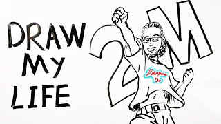 DRAW MY LIFE DibujAme Un Especial 2 Millones [upl. by Orabla]