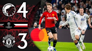 FC Copenhagen 43 Man Utd  Match Recap [upl. by Alleinad863]