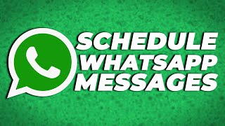 How to Schedule WhatsApp Messages on Android in iPhone [upl. by Mullins]