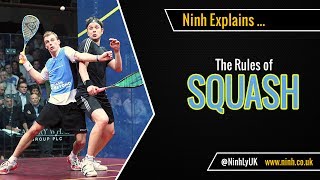 The Rules of Squash  EXPLAINED [upl. by Atsirk]