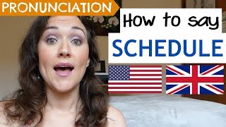 How to Pronounce SCHEDULE US UK amp Australian pronunciation [upl. by Fasano893]