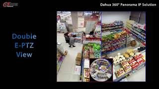 Fisheye 360° Panoramic IP Solution Dahua [upl. by Elleunamme525]