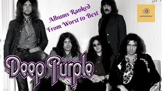 Deep Purple Albums Ranked From Worst to Best [upl. by Limay667]