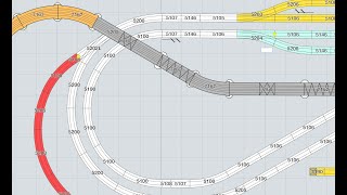 2021 layout  Phase 1 building the mainlines  Märklin analogue  MTrack [upl. by Cooke]