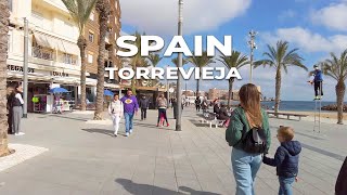 Torrevieja Spain 🇪🇸 Winter Walking Tour  Costa Blanca [upl. by Gaylene284]