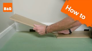 How to lay laminate flooring [upl. by Adiesirb]