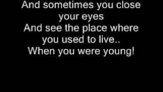 The Killers  When You Were Young Lyrics [upl. by Yetah523]