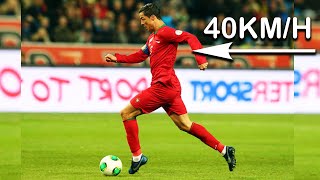 Cristiano Ronaldo Fastest Runs in the Field 40Kmhr [upl. by Berthold302]