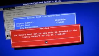 HP All in One Desktop PC How to Boot from a USB Flash Drive [upl. by Virge895]