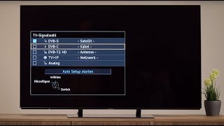 Einrichten von DVBS 4K UHD TV  Tutorial  Panasonic Academy [upl. by Erialc]