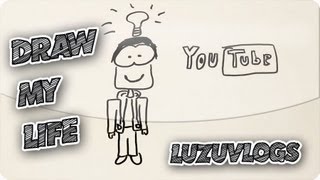 DRAW MY LIFE  LuzuVlogs [upl. by Eceined]