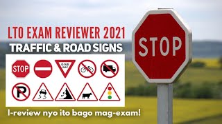 LTO EXAM REVIEWER Road amp Traffic Signs Reviewer 60 Items [upl. by Ydal]