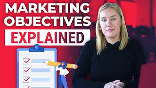 Marketing Objectives Explained  10 Examples [upl. by Greeley394]