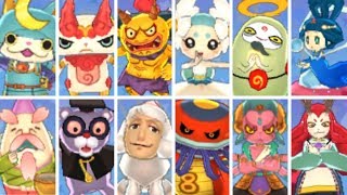 Yokai Watch 3 All Legendary Yokai Summonings Requirements amp More [upl. by Naesyar]