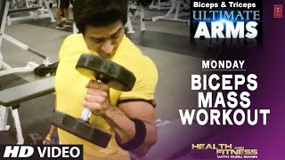 Monday BICEPS MASS WORKOUT  Ultimate Arms by Guru Mann [upl. by Keith127]