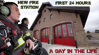 First 24 Hours in a New Fire Station  A Day in the Life [upl. by Koby]