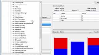 Data Mining with Weka 15 Using a filter [upl. by Assi]