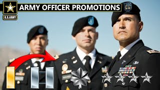 How Army Officers Get Promoted  2nd Lieutenant To General [upl. by Ellainad184]