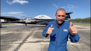 Lockheed F104 Walkaround Starfighter Black Beauty TF104GM [upl. by Nenad]