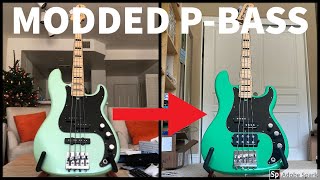 Fender PJ Bass Modded with Musicman Humbucker [upl. by Pearlstein]