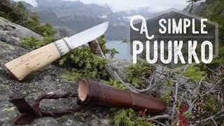 Making a simple Puukko with Saami style carvings [upl. by Etteluap502]