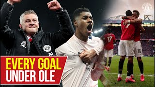 EVERY GOAL under Ole Gunnar Solskjaer  Oles at the wheel  Manchester United [upl. by Eyanaj950]