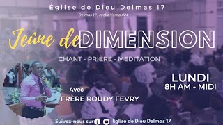 EN DIRECT  Jeûne Dimension  Église de Dieu Delmas 17  Lundi 25 Décembre 2023 [upl. by Acinhoj]