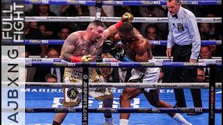 Full Fight  Anthony Joshua Vs Andy Ruiz 1 L [upl. by Libbie345]