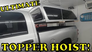 Ultimate PickUp Topper  Camper Shell Hoist [upl. by Aisayt]