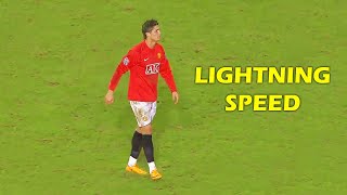 Cristiano Ronaldos LEGENDARY Speed at Manchester United [upl. by Collie]