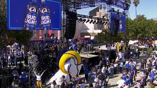 Rams Super Bowl Victory Parade Live [upl. by Orsola274]