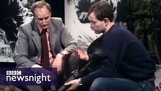 Newsnight archives 1982  Falklands report [upl. by Llezo419]