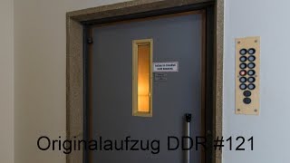 Originalaufzug DDR1211968Personenaufzug500kp in HD 1080p [upl. by Zsamot]