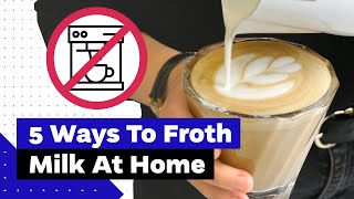 How To Froth Milk At Home Best Milk Frothers Review [upl. by Odlaumor993]