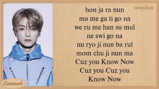 NCT U  Know Now Easy Lyrics [upl. by Kcuhc]