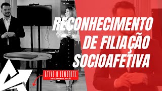 DIREITO DE FAMÍLIA Reconhecimento de filiação socioafetiva [upl. by Ephram]