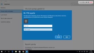 Windows 10 PIN Kaldırma [upl. by Assiralc]