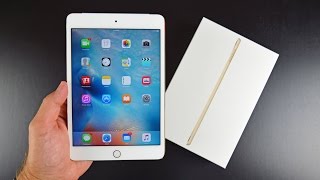 Apple iPad mini 4 Unboxing amp Review [upl. by Arie224]