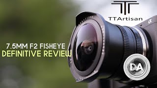 TTArtisan 75mm F2 Fisheye Review APSC [upl. by Ravid]