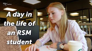 A day in the life of a Rotterdam School of Management Erasmus University student [upl. by Iramo]