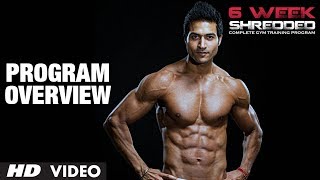 Program Overview Guru Mann 6 Week Shredded Program [upl. by Annauqal125]