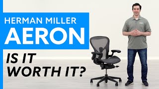 Herman Miller Aeron Office Chair Is It Worth It [upl. by Ahtimat]