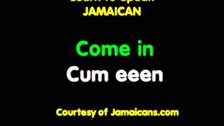 Conversation Greetings  Learn to Speak Jamaican Patois [upl. by Shah943]