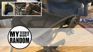 Herman Miller Aeron Tilt lock Repair  Cheap FIX hack [upl. by Iiette113]