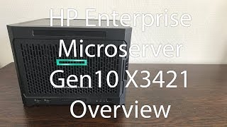 HP Enterprise  Microserver Gen10  Overview [upl. by Jonette]