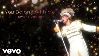 Taylor Swift  You Belong With Me Taylors Version Lyric Video [upl. by Gibbon608]