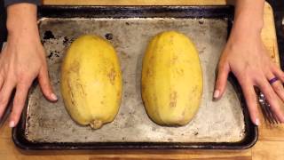 How To Cook Perfect Spaghetti Squash Tutorial [upl. by Obau]